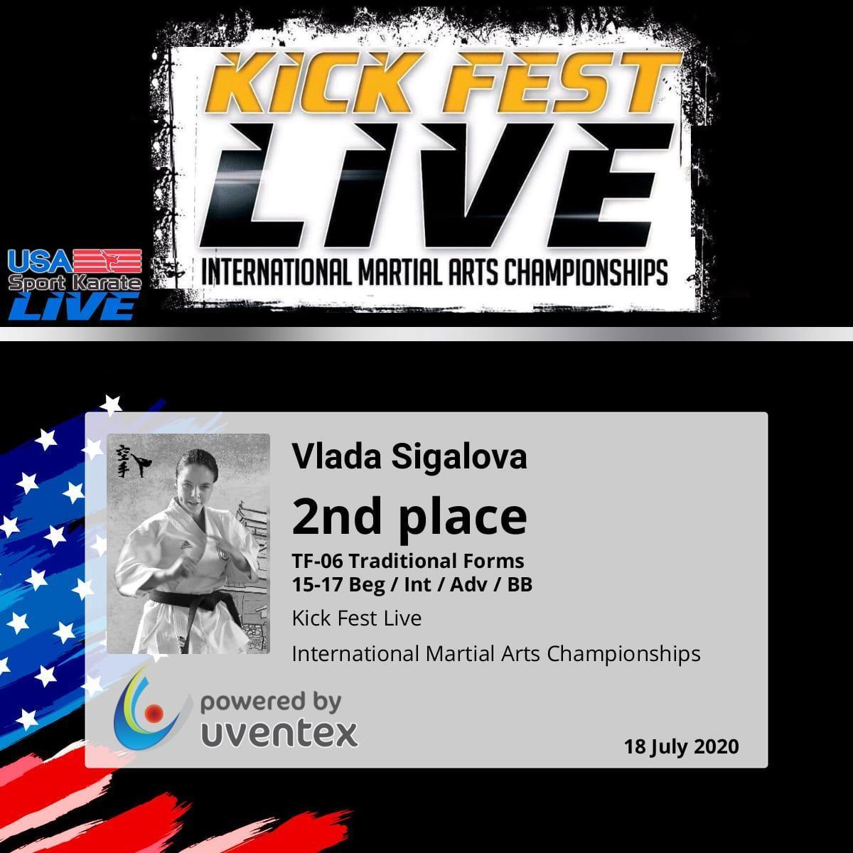 Международный турнир Kick Fest Live International Martial Arts Championship