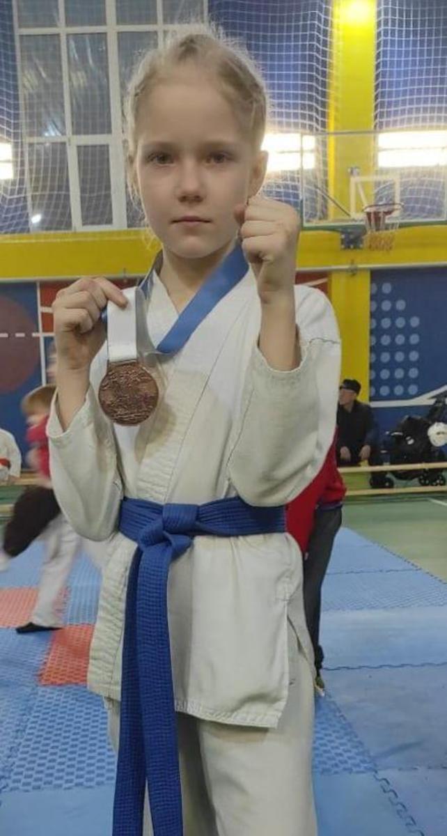Приняла участие в межклубном турнире,, Кабанбай батыр" по Кукушинкай каратэ.