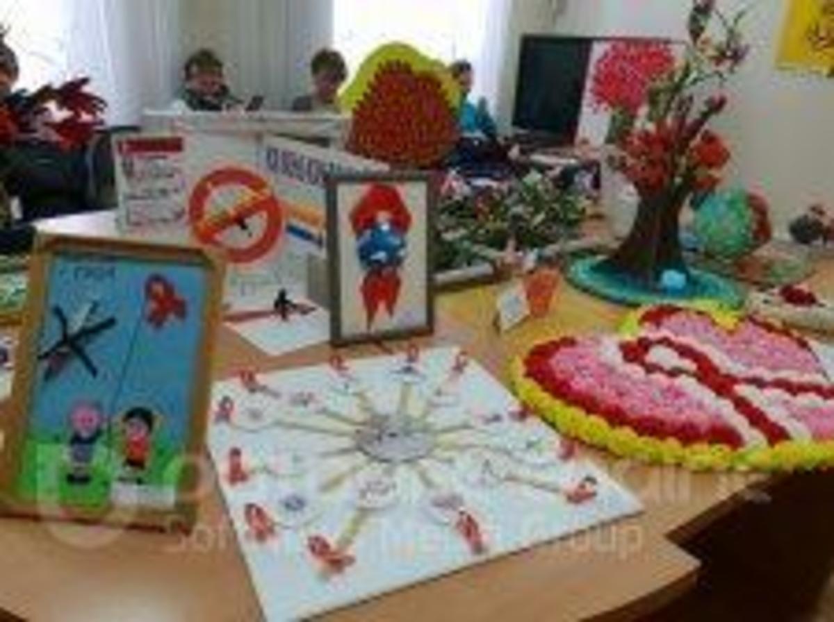 Городской конкурс поделок центра СПИД
