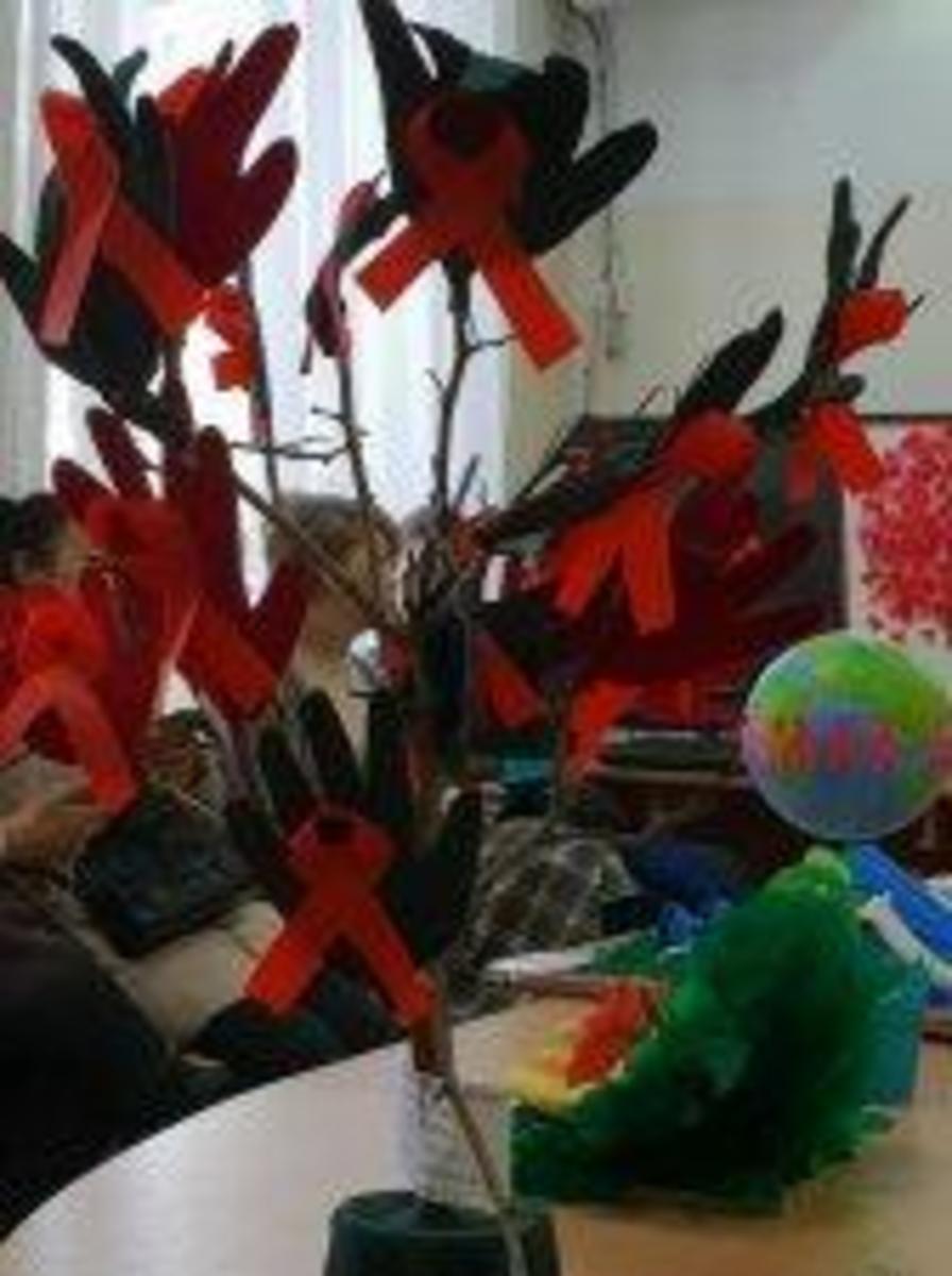 Городской конкурс поделок центра СПИД