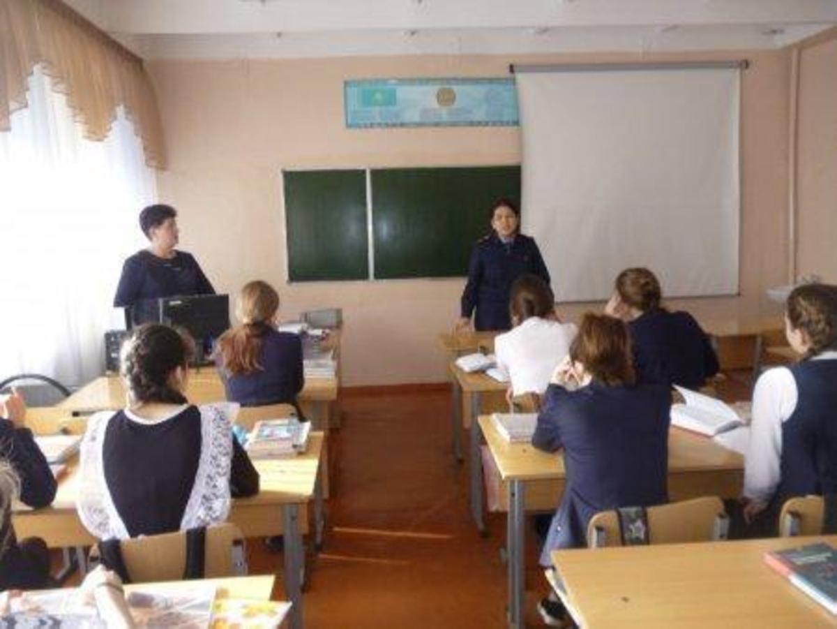 Проведена  профагитационная  работа по учебным заведениям МВД РК