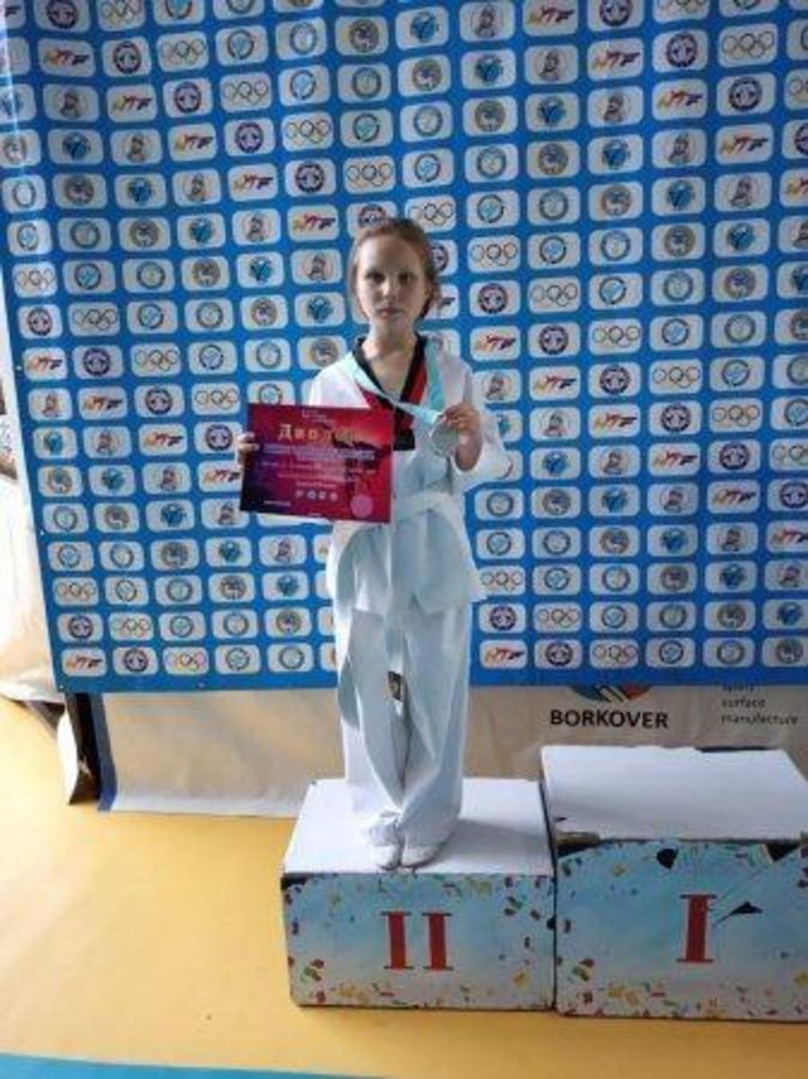 Соревнования по таеквандо в спорткомплексе "Медина"