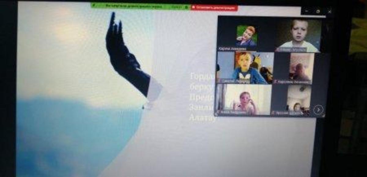 Проведёны классные часы на тему:,, Мой любимый город Алматы."