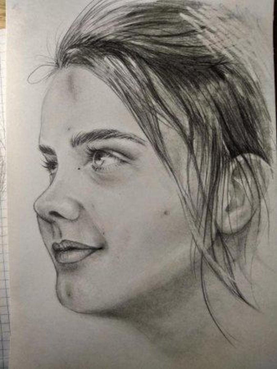 Конкурс рисунков ,, Портрет в цвете"