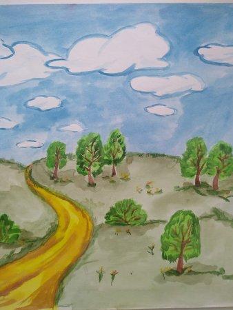 Приняли участие в онлайн-конкурсе рисунков,, Моя зелёная Планета"