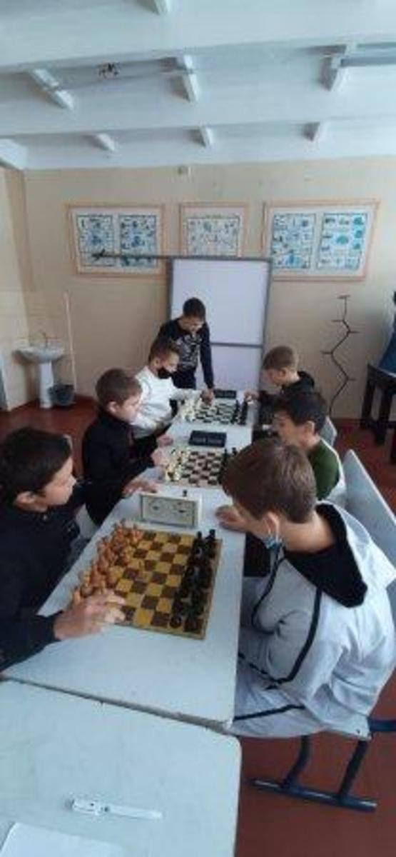 Проведён  школьный  шахматный  турнир