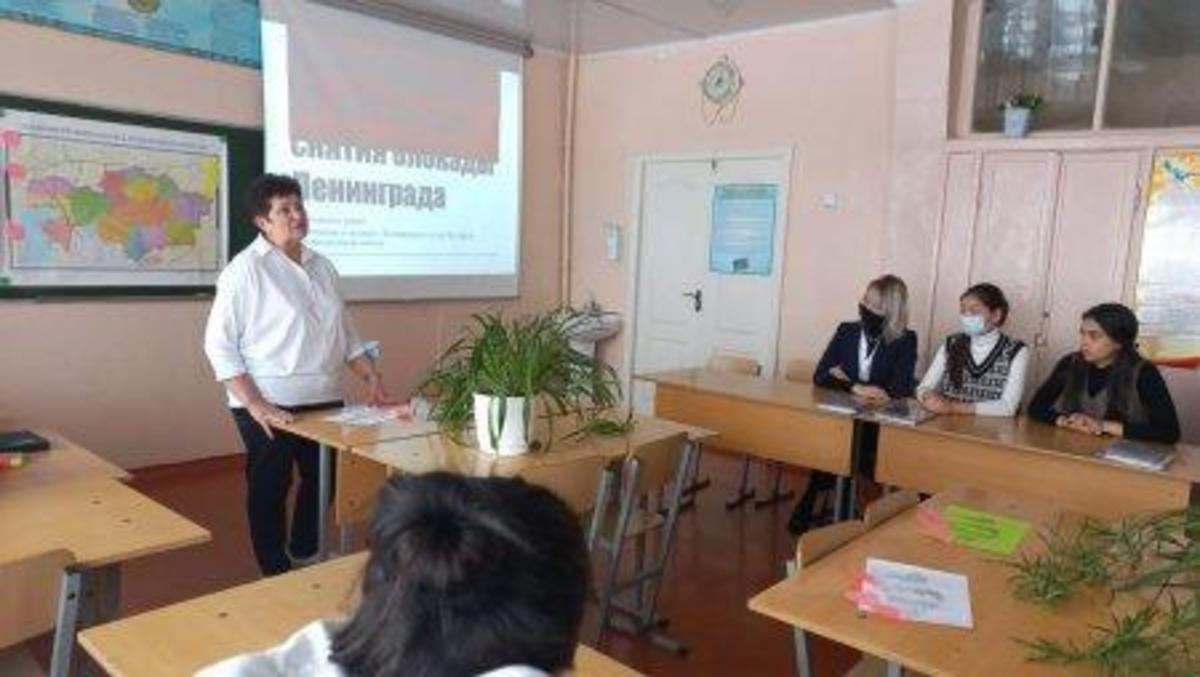 Проведено заседание круглого стола, посвящённое 78 - ой годовщине снятия блокады Ленинграда.