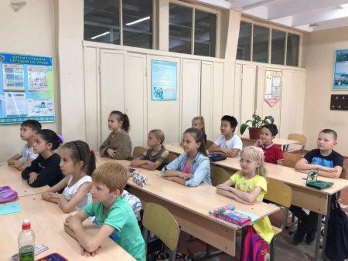 Сабақ өткізілді. Проведены занятия