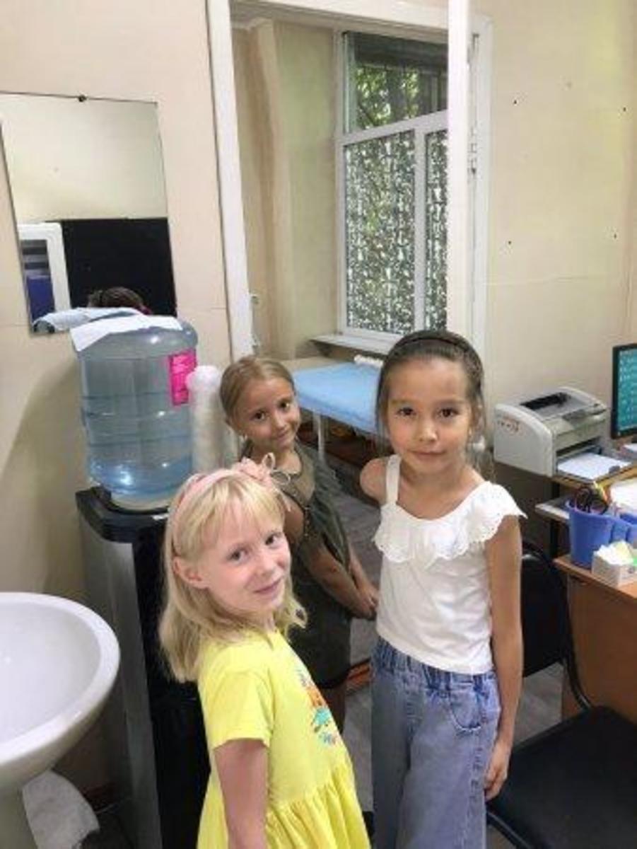 Тазалық жұмысы жүргізілді. Проводится осмотр