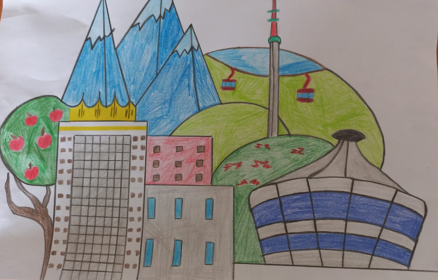 Сурет байқауы. Конкурс рисунков.