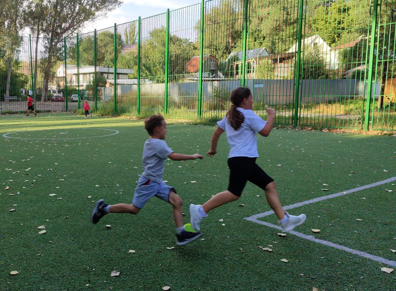 Спорттық эстафета. Спортивная эстафета.