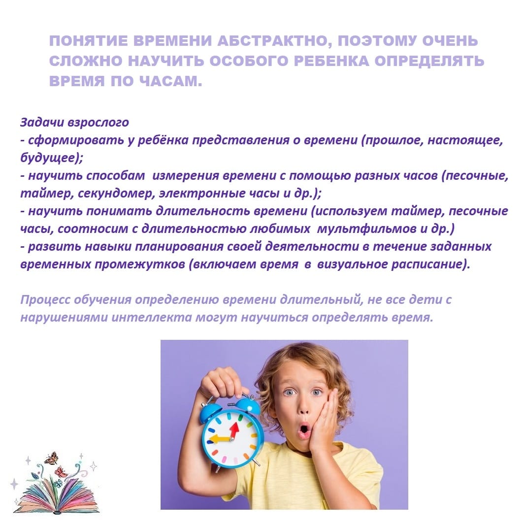 .«Визуализация времени как средство снижения тревожности и формирования временных представлений у учащихся с ООП»